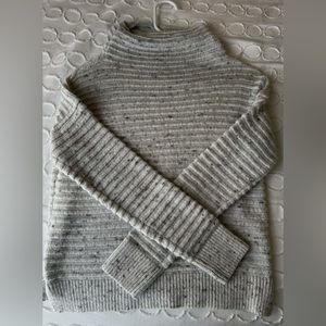 Speckled Madewell Turtleneck Sweater